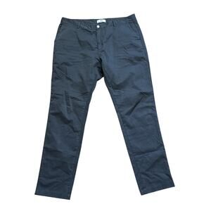 SPOKE London Heroes Chinos Men 40 x XX Gray Slim Flat Front Pants Build A